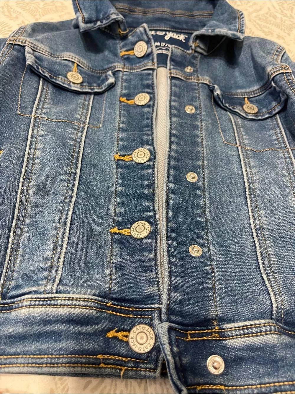 Cat & Jack Classic Blue Denim Jacket for Girl